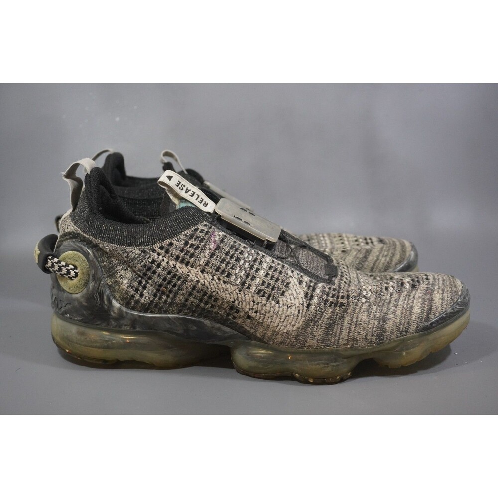 Nike Air VaporMax 2020 Flyknit FK Mens 10 Shoes Oreo Running Athletic Sneakers